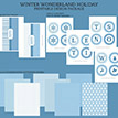 Winter Wonderland Printable Holiday Party Collection - Instant Download